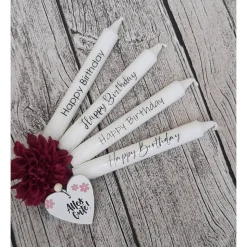 Stabkerzen zum Geburtstag ~ Kerzen 