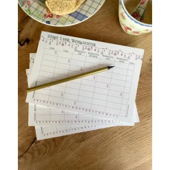 Stadt Land Weihnachten Spielblock in DIN A5