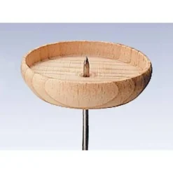 Steckleuchter mit Nagel