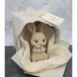 Stehender Hase, Süßer Hase, Osterdeko Minimalistisch, Kleine Ostergeschenke für Erwachsene, Tischdeko Ostern