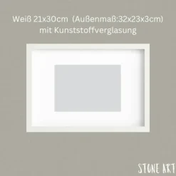 Steinbild für Sternenkinder: Personalisiertes Trauergeschenk mit liebevollem Spruch & Wunschname