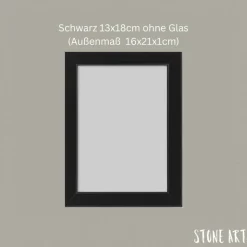 Steinbild Geldgeschenk Herzenswunsch – Individuelles Geschenk mit Vögelchen & Herzballon