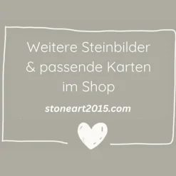 Steinbild Hochzeit personalisiert – Paar mit Hund - Handgemachtes Geschenk mit Namen & Datum