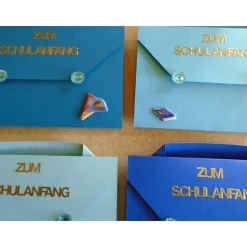 4St.Einladung zur Einschulung Schulanfang Einladungskarten Jungen 1Schultag Schule Schulstart ABC
