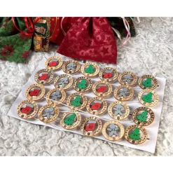 Stell Deinen Adventskalender selbst zusammen XXL-Säckchen rot