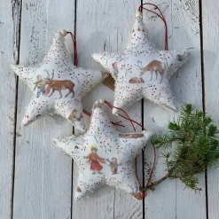 Stern Advent Winterweihnacht 3er Set