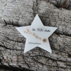 Stern "In unendlicher Liebe" für die Gedenkecke mit Sternschnuppe SOFORTKAUF