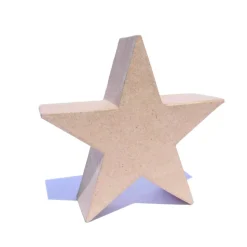 Stern Silhouette stehend 15 x 15 x 5 cm