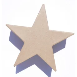 Stern Silhouette stehend 15 x 15 x 5 cm