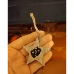 Sternanhänger personalisiert