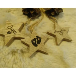 Sternanhänger personalisiert