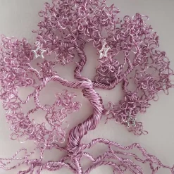 Sternenkinder Baum aus Draht mit Sternen/ Drahtbaum Bonsai/ Sternenkind Erinnerungsbaum/ Lebensbaum im Bilderrahmen