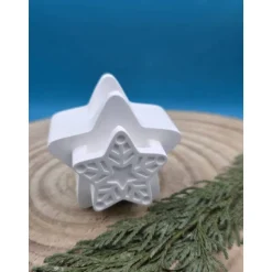 Sternkerzenhalter mit Fach für Blumen oder Geld