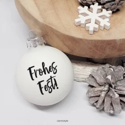 Sticker für Weihnachtskugeln 