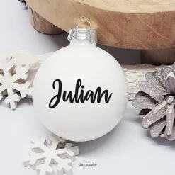 Sticker für Weihnachtskugeln 