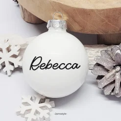 Sticker für Weihnachtskugeln 