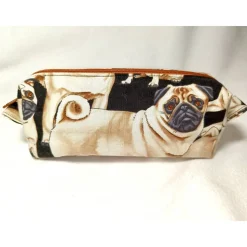 Stifterolle, Schlampermäppchen, Mops, Geschenk, Schulstart, Schulanfang, auswischbar