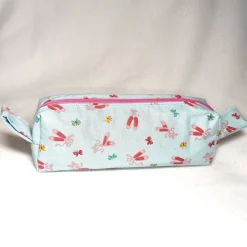 Stifterolle, Schlampermäppchen, Geschenk, Schulbedarf, Schulstart, Schulanfang, Innenstoff Jeansstrech