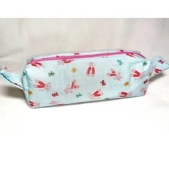 Stifterolle, Schlampermäppchen, Geschenk, Schulbedarf, Schulstart, Schulanfang, Innenstoff Jeansstrech