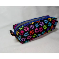 Stifterolle, Schlampermäppchen, Pfoten bunt, Katze, Hund, Geschenk, Schulstart, Schulanfang