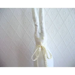 Stoffhase LINUS-LANGOHR Osterhase so shabby genäht von Hobbyhaus