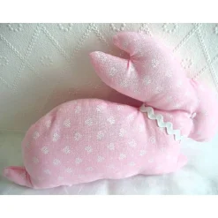 Stoffhase ROSALINA Osterhase handgefertigt von Hobbyhaus