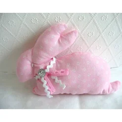 Stoffhase ROSALINA Osterhase handgefertigt von Hobbyhaus