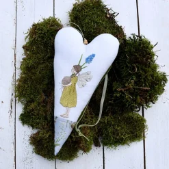 Stoffherz Elfe - Frühling - Ostern