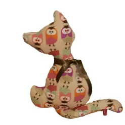 Stoffkatzen Dekoration – Handgemachte Katzenkissen als Geschenk für Katzenfreunde & Senioren