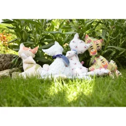 Stoffkatzen Dekoration – Handgemachte Katzenkissen als Geschenk für Katzenfreunde & Senioren