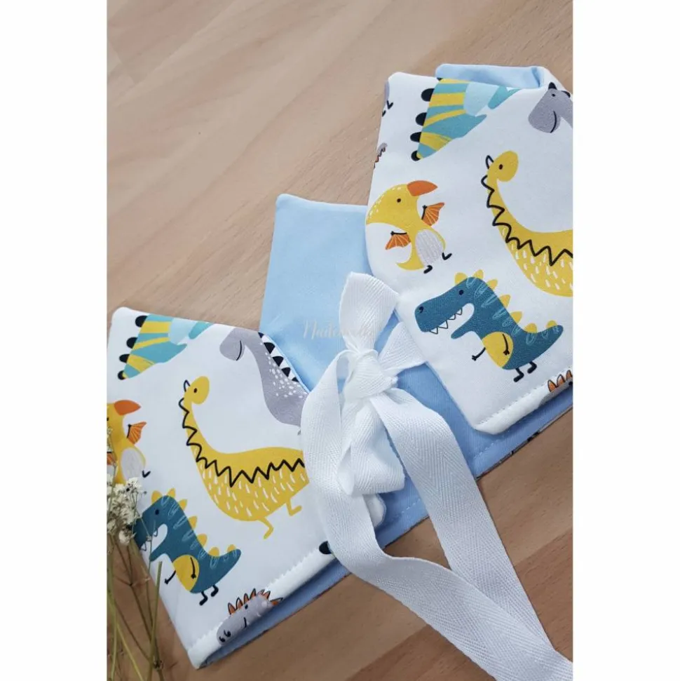 Stoffkrone  Geburtstagskrone  Kinderkrone Dinosaurier