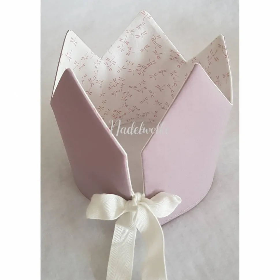 Stoffkrone  Geburtstagskrone  Kinderkrone