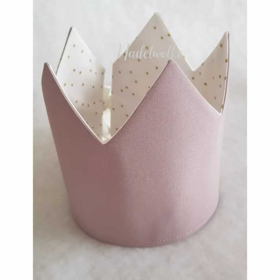 Stoffkrone  Geburtstagskrone  Kinderkrone