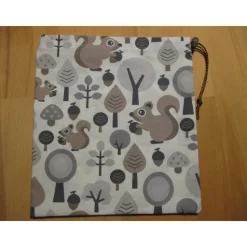 Stoffsäckchen aus Baumwolle 18,5 x 19 cm