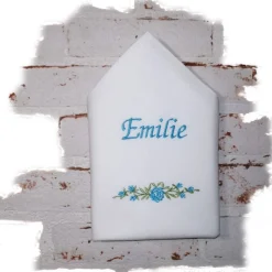 Stoffservietten bestickt mit Namen