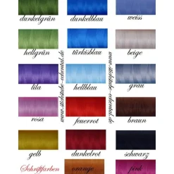 Stoffservietten Monogramm