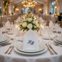 Stoffservietten Monogramm