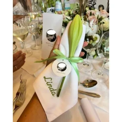 Stoffservietten personalisiert Hochzeit Geburtstag