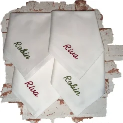 Stoffservietten personalisiert Geburtstag Hochzeit