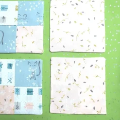 Stoffuntersetzer und Geschenkverpackung mit Geheimfach – zero waste