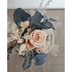 Strauß Trockenblumen Braut Hochzeit Standesamt Rosen