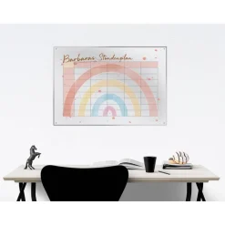 Stundenplan oder To-Do-Liste aus Acryl personalisiert Design Pfeil