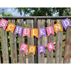 Super schöne Girlande zum Abitur, ABI 2026 in Grün und Beige mit silberner Schrift #Abi #Abitur #Abschluss