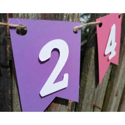 Super schöne Girlande zum Abitur, ABI 2026 in Grün und Beige mit silberner Schrift #Abi #Abitur #Abschluss