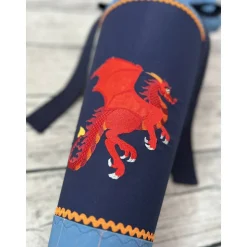 supercoole Schultüte Zuckertüte Blau Drache