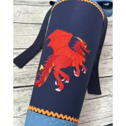 supercoole Schultüte Zuckertüte Blau Drache