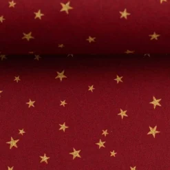 Swafing - Baumwolle rot mit Sterne - Weihnachten - 50cm
