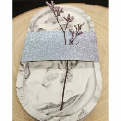 Tablett in Marmoroptik für Tassen, Tischdekoration oder als Geschenk für den Umzug