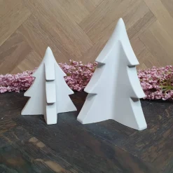 Tannenbaum aus Keraflott gegossen, Dekoration