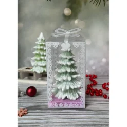 Tannenbaum Seife 3D – Handgemachte Duftseife mit Kiefern, Zimt & Zedernholz